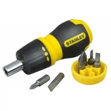 Отвертка STANLEY Multibit stubby 0-66-358