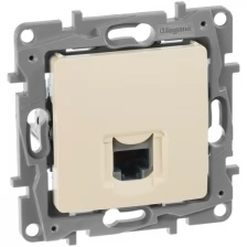 Legrand (Легранд) Розетка интернет RJ-45 кат. 5 слоновая кость, Etika 672341