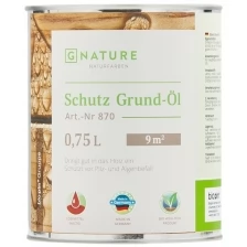 GNature 870, Schutz Grund-Öl Защитный грунт-антисептик на основе масла 10 л