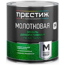 Эмаль декоративная по металлу молотковая Престиж, 0,8 л, коричневая