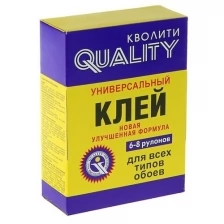 Клей обойный Quality, универсальный, коробка, 200 г