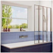 Шторка для ванны Ambassador Bath Screens 16041110R 90x140 складная