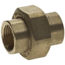 GENERAL FITTINGS 1/2", латунь, соединитель с накидной гайкой 51037-G/G-1/2