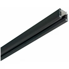 Шинопровод трехфазный Ideal Lux Link Trimless Profile 2000 Mm Bk On-Off 187983