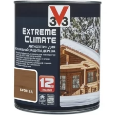 Антисептик для дерева V33 EXTREME CLIMATE акрил, п/гл, белое золото 2,5л