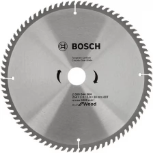 Пильный диск BOSCH 2.608.644.384 ECO WO 254x30-80T для дерева