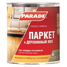 Лак Parade "L10 Паркет & Деревянный пол", матовый, прозрачный, 2.5 л