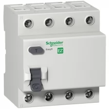 УЗО Schneider Electric Easy9 EZ9R64463 63А 300 мА 4P тип AC 4,5 кА