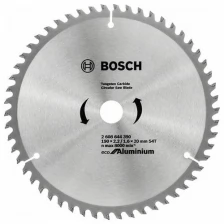 Пильный диск BOSCH Eco Aluminium 2608644390 190х20 мм