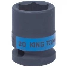 Головка торцевая ударная шестигранная 1/2", 20 мм KING TONY 453520M