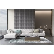 Мягкие панели Alcantara Grey 15 x 30 (12 шт)