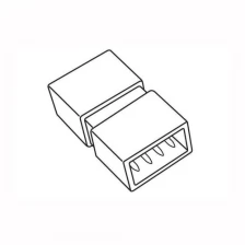 Volpe (25 шт.) Клемма (10970) Volpe UTC-Q220 K12/B67-NNN Clear 025 Polybag