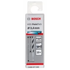 Сверло 3,4 PointTeQ (10 шт) поштучно BOSCH 2608577202