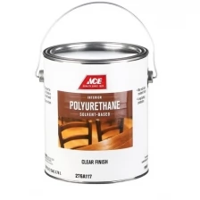 Лак для внутренних и наружных работ POLYURETHANE Clear Finish, 3,78 литра, блеск матовый