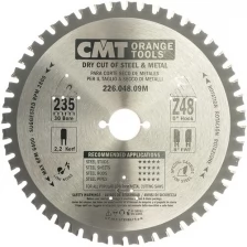 Диск пильный по металлу (235x30x2.2/1.8 мм; Z48; TCG) CMT 226.048.09M