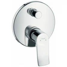 Смеситель для ванны Hansgrohe Metris 31493000 (внешняя монтажная часть)