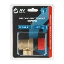 Предохранительный клапан 1/2" 2 Бар AV Engineering (AVE3690120)