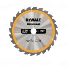 Пильный диск CONSTRUCT (250х30 мм; 24 ATB) DEWALT DT1956